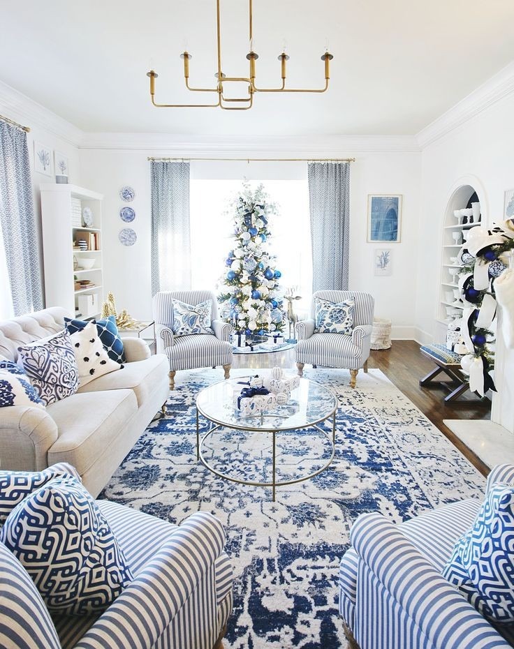 hampton style for living room