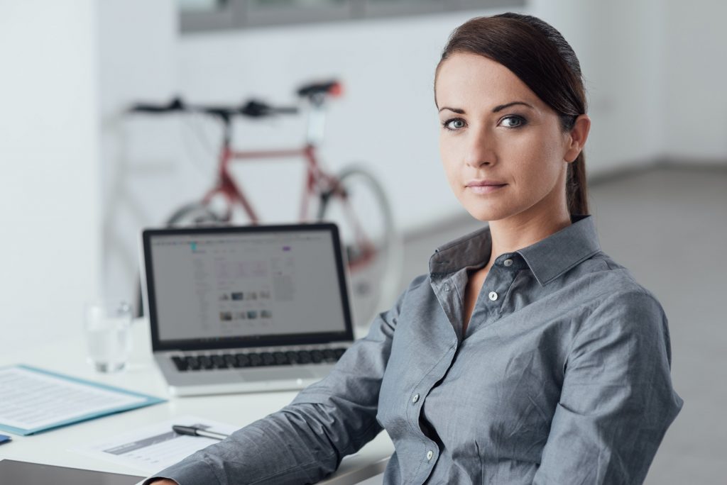 Beautiful business woman portrait
