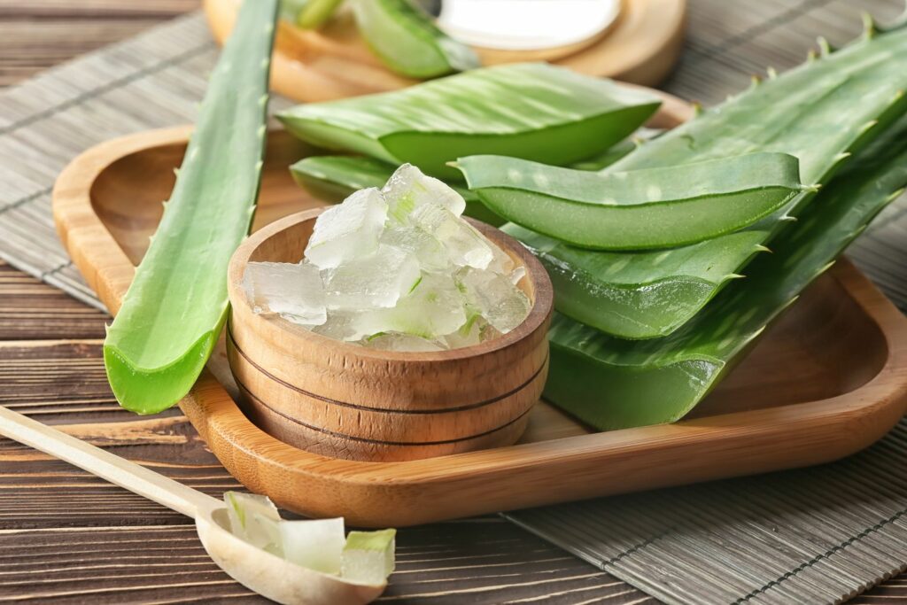 Gel d'Aloé soins de la peau