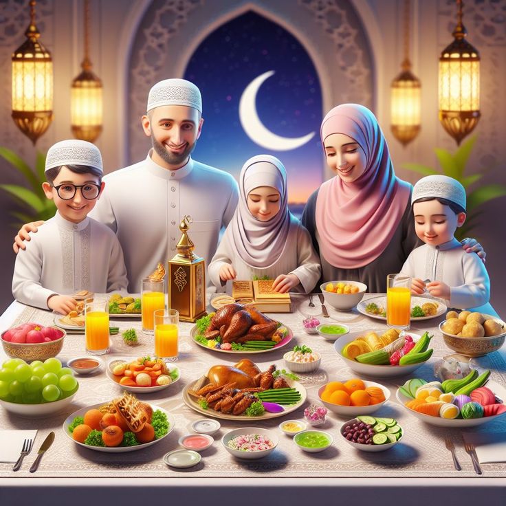 ramadan en famille décoration